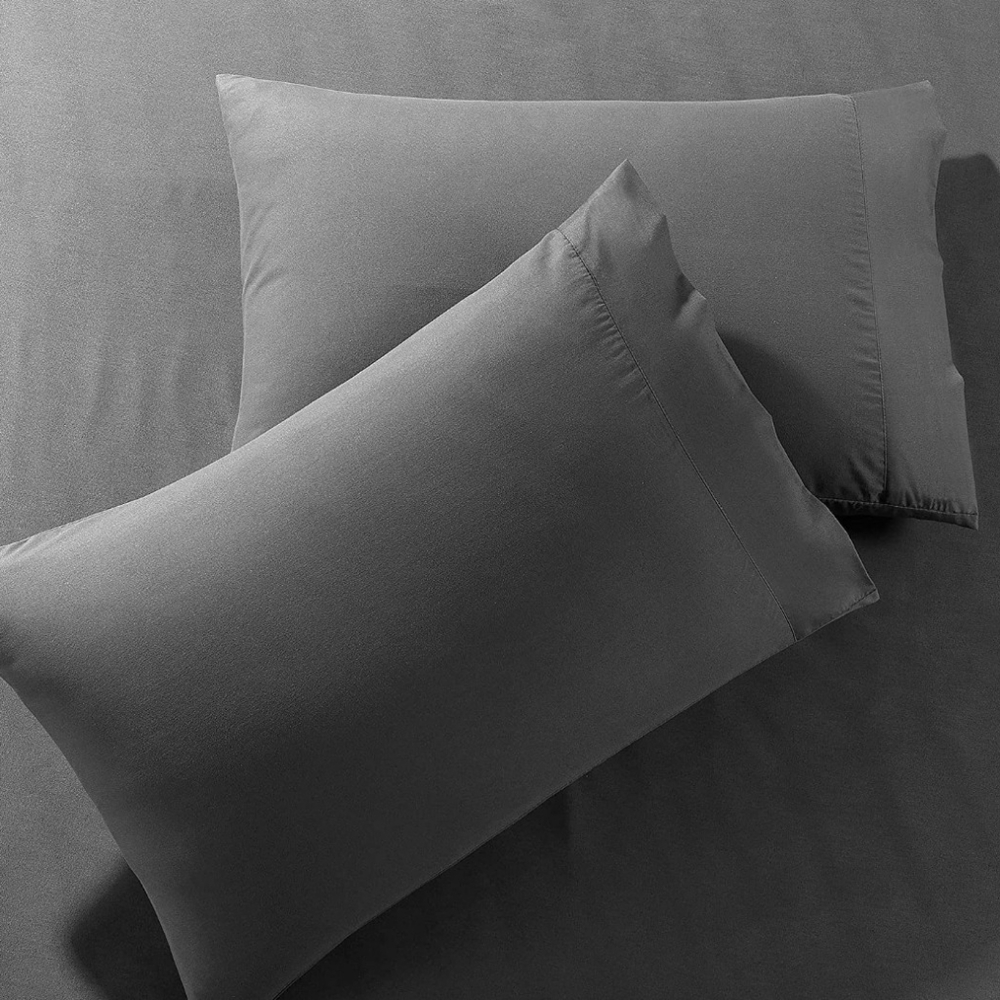 Dark gray duvet cover set - Queen - Picture 2 of 4
